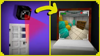 🦊How to Make a FUNCTIONAL SECURITY CAMERA in MINECRAFT