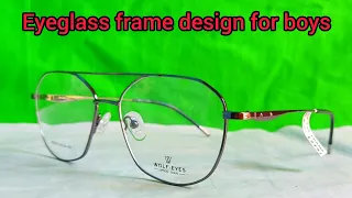 Spectacle frame design for boys