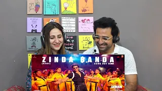 Pakistani Reacts to Jawan: Zinda Banda Song |Shah Rukh Khan |Atlee |Anirudh