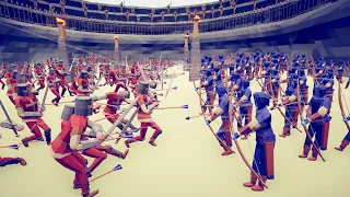 ARENA CHAMPIONSHIP - MELEE UNIT vs RANGED UNIT - Totally Accurate Battle Simulator TABS