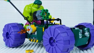 LEGO Hulk Smash! STOP MOTION | LEGO Hulk & Superheroes | Billy Bricks Compilations