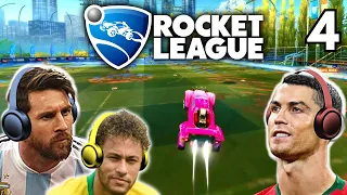 Messi & Ronaldo play Rocket League - New MSN & BBC Channels!