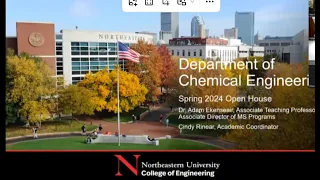Chemical Engineering Programs | Open House Spring 2024