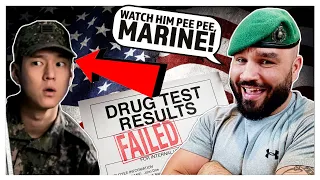 British Marine Reacts To Hilarious USMC Drug Test FAIL