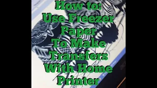 Transfer Paper for Pyrography Wood Burning Arts and Crafts Printable Inkjet Printer Freezer Paper