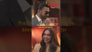 #ranveersingh cutely interrupting Deepika Padukone’s interview is simply ‘Aww’ #deepikapadukone