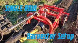 Setting up a Single Row Potato Digger