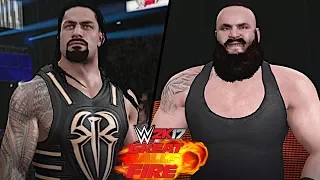 WWE Great Balls of Fire 2017: Roman Reigns vs. Braun Strowman