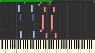 Beethoven  - Minuet in G major Piano Tutorial [Synthesia]