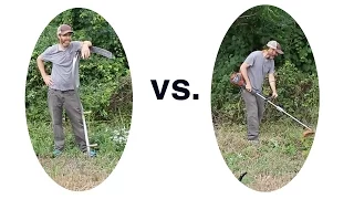 Scythe vs Weed Wacker