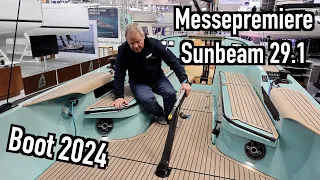 Messepremiere boot 2024: Sunbeam 29.1 - Weekender mit spannenden Innovationen