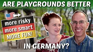 Are Playgrounds BETTER in GERMANY than in the USA?  🇩🇪 Our American Kids LOVE Them!