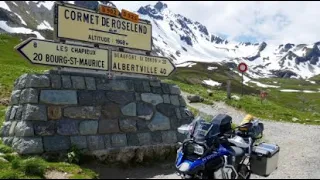 Courmet de Roselend 06-2021 Motorradtip Alpenpass - Fahrspass garantiert !