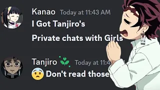 If Kanao Got Tanjiro's Private chats with Girls......