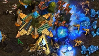 Bisu (P) vs Larva (Z) on Fighting Spirit - StarCraft - Brood War