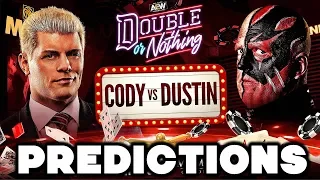 AEW Double Or Nothing Predictions