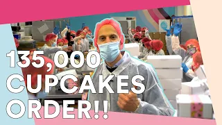 Our BIGGEST order EVER! 135,000 Cupcakes!