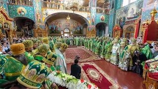 🙏У день пам’яті преподобного Онуфрія Великого Предстоятель очолив святкове богослужіння у Феофанії