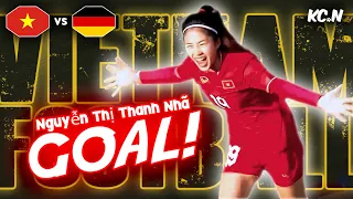 Nguyễn Thị Thanh Nhã last minute goal! | Germany vs Vietnam Women's International Friendly