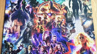 Marvel Avengers puzzle-lapse