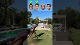 Neymar VS Messi VS Ronaldo VS Zlatan - Trick Shots 🎯