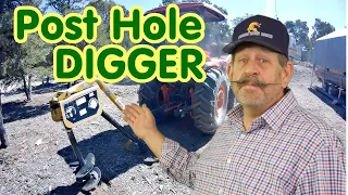 How to Hook Up A 3-Point Post Hole Digger, Drill / Auger