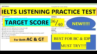 IELTS LISTENING PRACTICE TEST 2024 WITH ANSWERS | 04.03.2024 | TEST#119   #ieltspracticetest #ielts