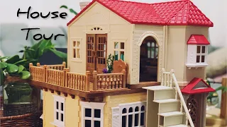 Sylvanian Families Red Roof Country Home Unboxing, Assembly And House Tour