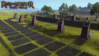 Новая Элитная Армия Орков Саурона штурмуют Крепость Рохана - Rise Of Mordor