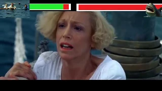 Jaws: The Revenge Final Battle with healthbars