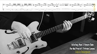 The Beatles-A Day in the Life-Bass Cover with Tab