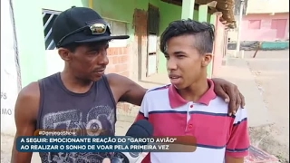 Patrick revela que seu maior sonho é ver o pai longe das drogas