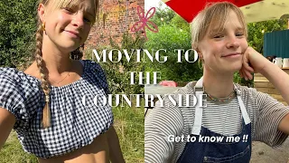 why I moved to the countryside at 23! get to know me, what to expect from my channel