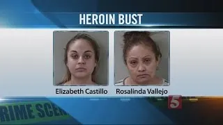 2 Arrested In 5-Kilo Heroin Bust