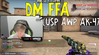 MONESY PLAYS DEATHMATCH FFA (DM USP; AK-47; AWP) *PART 2*