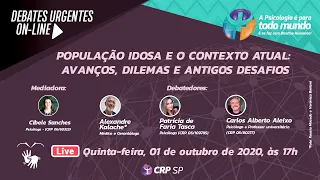 Live - "População idosa e o contexto atual: avanços, dilemas e antigos desafios"