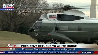 MARINE ONE Landing At The White House - RARE FOOTAGE