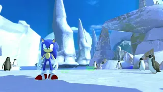Sonic Unleashed Cool Edge Act2 Phantom Mode Speedrun 00:01:28