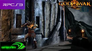 kratos vs Medusa God of war 3 | RPCS3 God of War 3 Gameplay | RPCS3 3 Rod of War 3 GTX 1070 6O+FPS