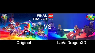 The Super Mario Bros. Movie - Final Trailer Part 1 (Scene Comparisons)