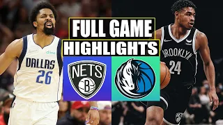 Dallas Mavericks vs Brooklyn Nets FULL GAME Highlights | Oct 27 | 2023 NBA Regular Season