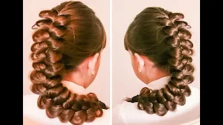 КОСЫ С НУЛЯ Коса колосок, объёмная  ОЧЕНЬ ПРОСТО. ДЛЯ НОВИЧКОВ  CLASSIC FRENCH BRAID for Вeginners