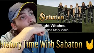 Sabaton - Night Witches (animated Story Video) Reaction: This Is Epic!