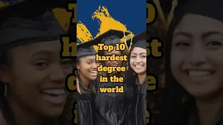 top 10 hardest degree in the world #top10 #shorts #viral #shortvideo