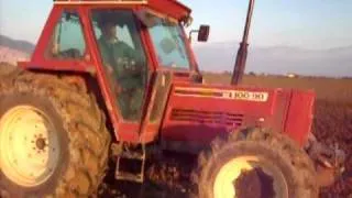 Fiatagri 100-90 + Remac 3 metri.avi