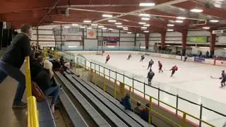 Massive Bantam hockey hit