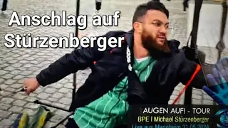 Anschlag auf Stürzenberger! ➤ Islamist dreht in Mannheim durch!