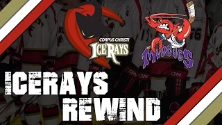 ICERAYS REWIND – vs. Shreveport Mudbugs, Oct. 28, 2016