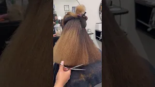 Full video: What you have to stop doing  when trimming your hair + trim for hair growth