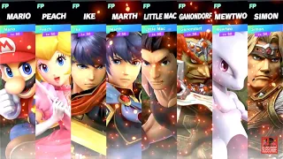 Super Smash Bros Ultimate Amiibo Fights – mesfinmogent9121 Birthday Battle